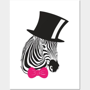 Zebra Elegant Posters and Art